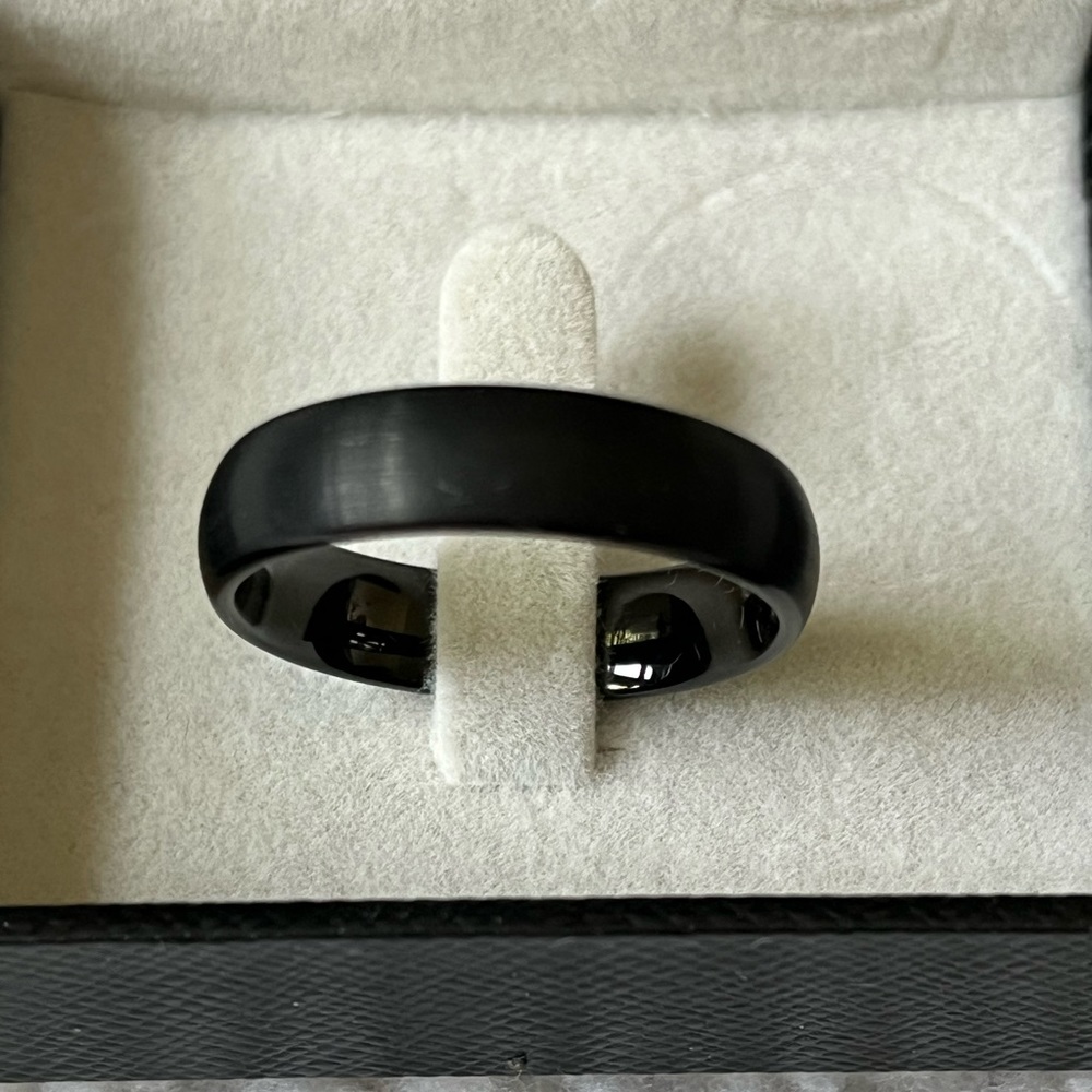 NWT/Box Tungsten Carbide Ring, Size 12